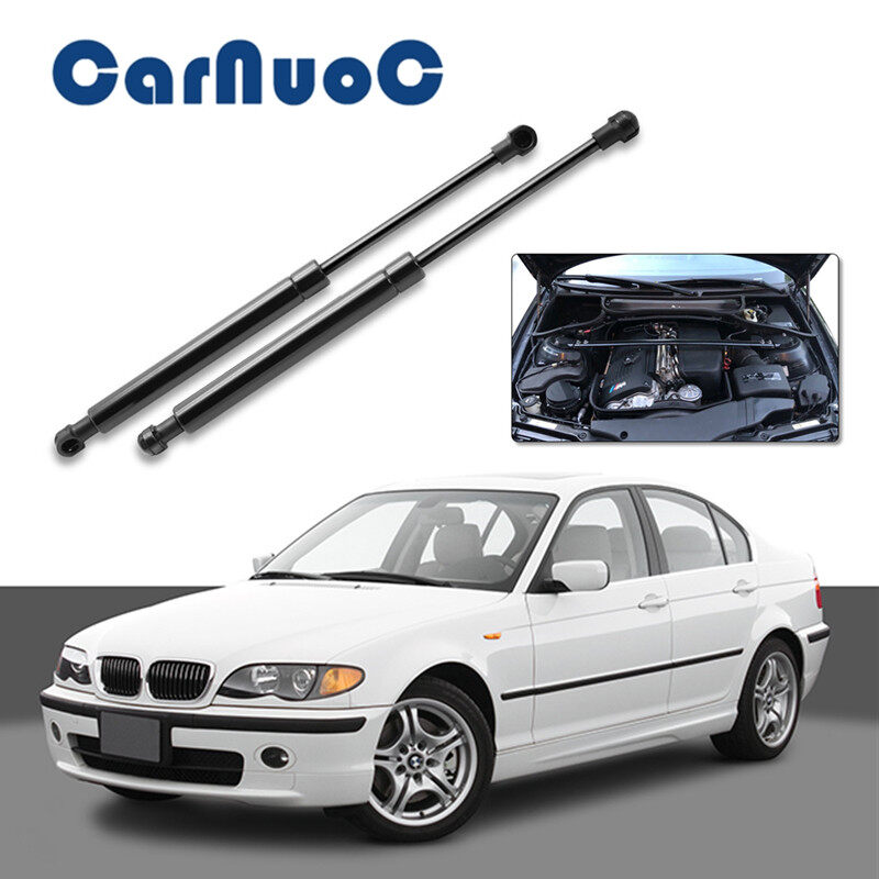 2 chiếc nắp động cơ phía trước xe hơi nắp nâng lò xo khí cho bmw 3 series e46 323i 325i 328i 330i 1998-2006