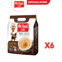 [6 Packs] Ah Huat White Coffee Extra Rich 36g X 15 Sachets 亚发特浓白咖啡 ]