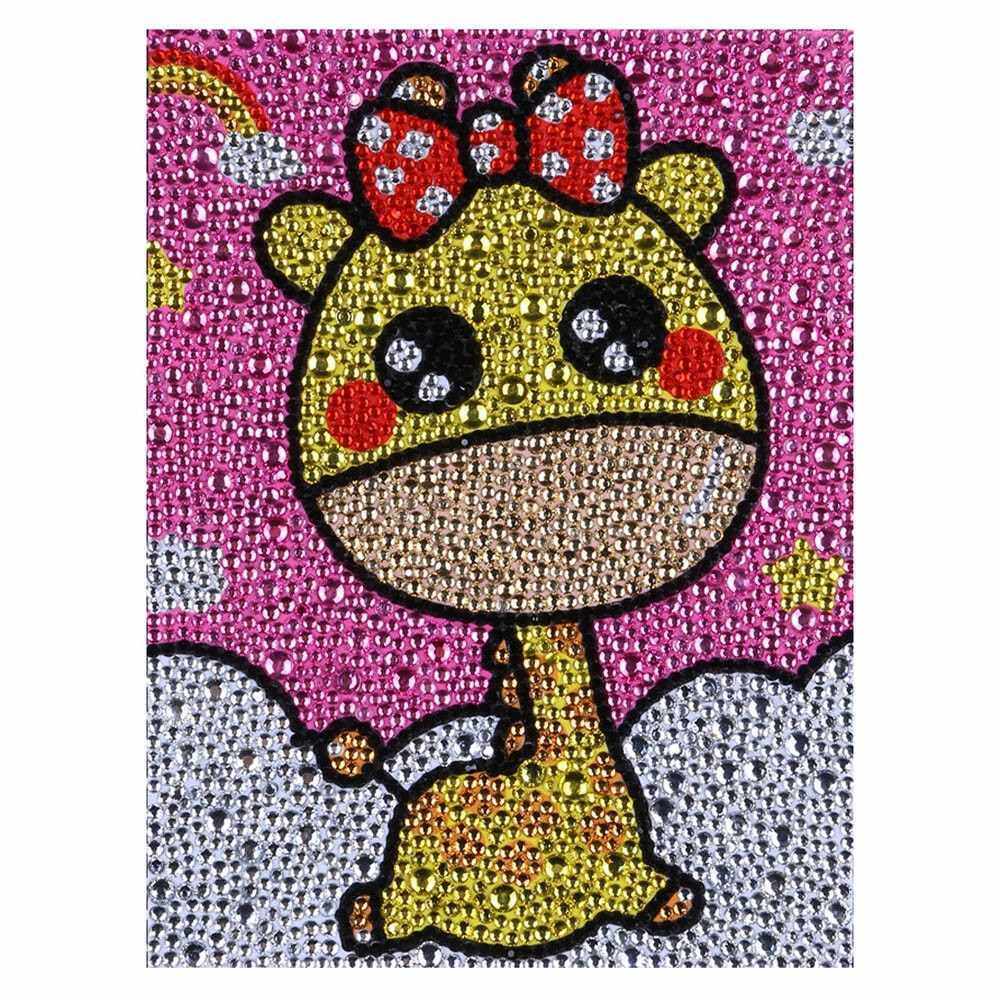 5D DIY Diamond Painting Special Shape Diamond Cute Animals Diamond Painting Kits for Kids Beginner (6)