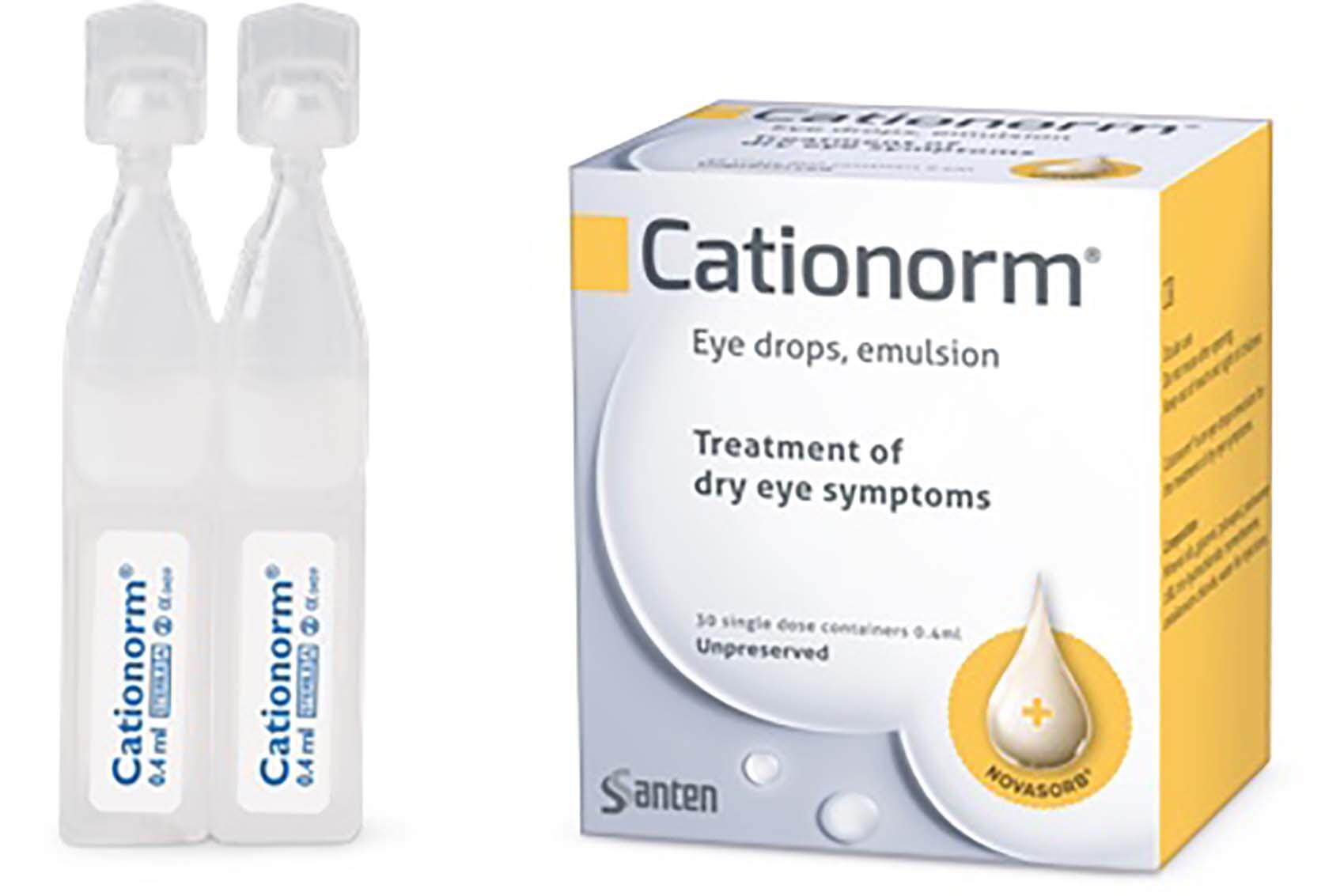 [MPLUS] CATIONORM EYE DROPS 0.4ML X 30S PGMall