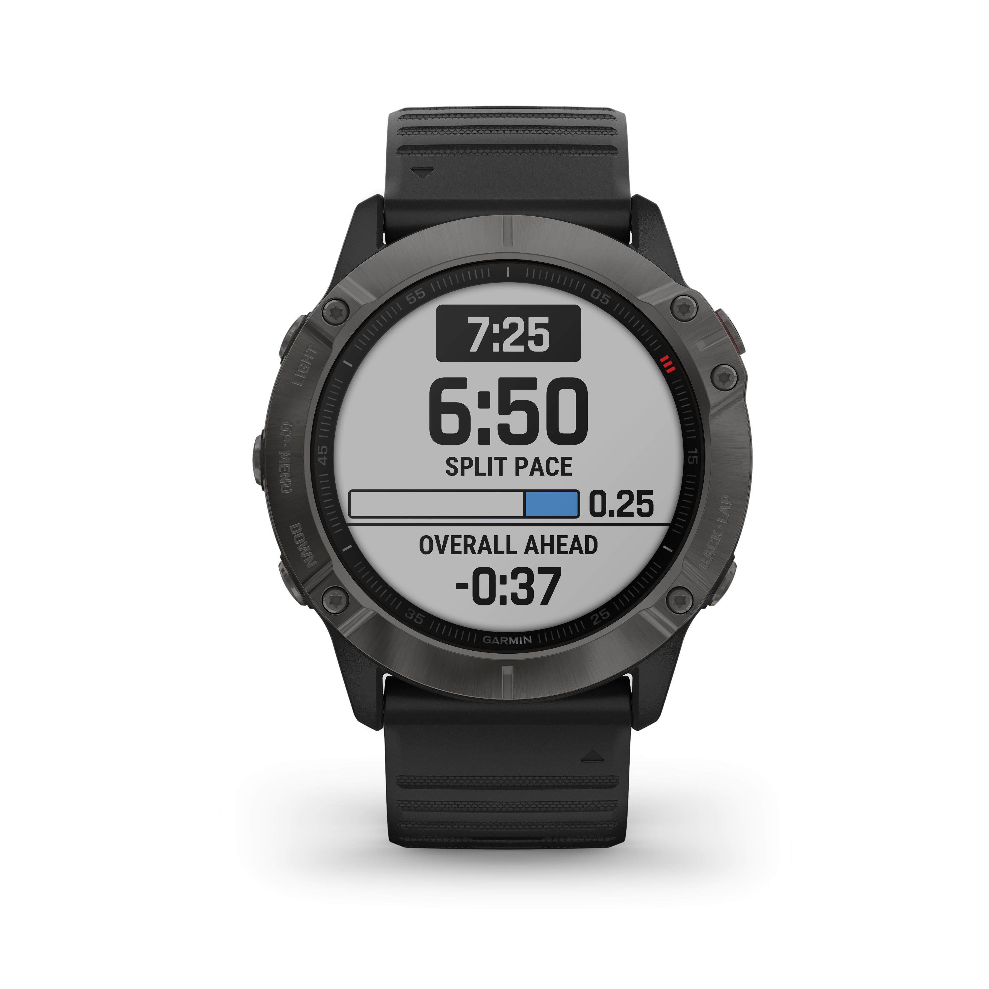 (NEW 2019) Garmin Fenix 6X Ultimate Multisport GPS Smartwatch with Topo & Ski Maps