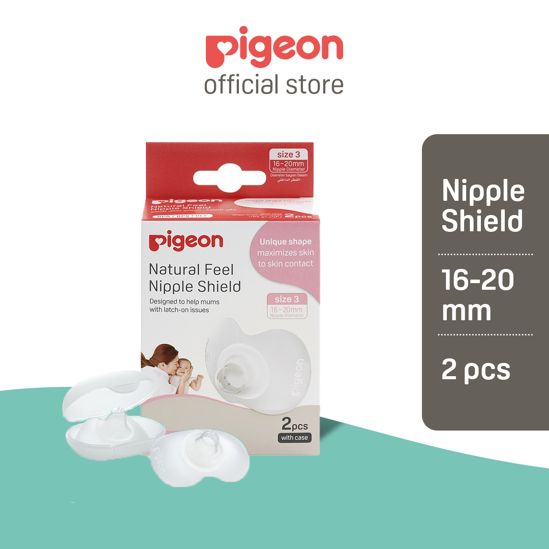 Pigeon Natural Fit Silicone Nipple Shield 13mm/17mm