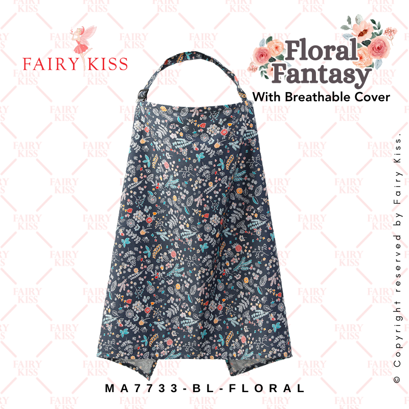 2 Layers Multifunctional Breastfeeding Nursing Cover Cotton 纯棉哺乳巾