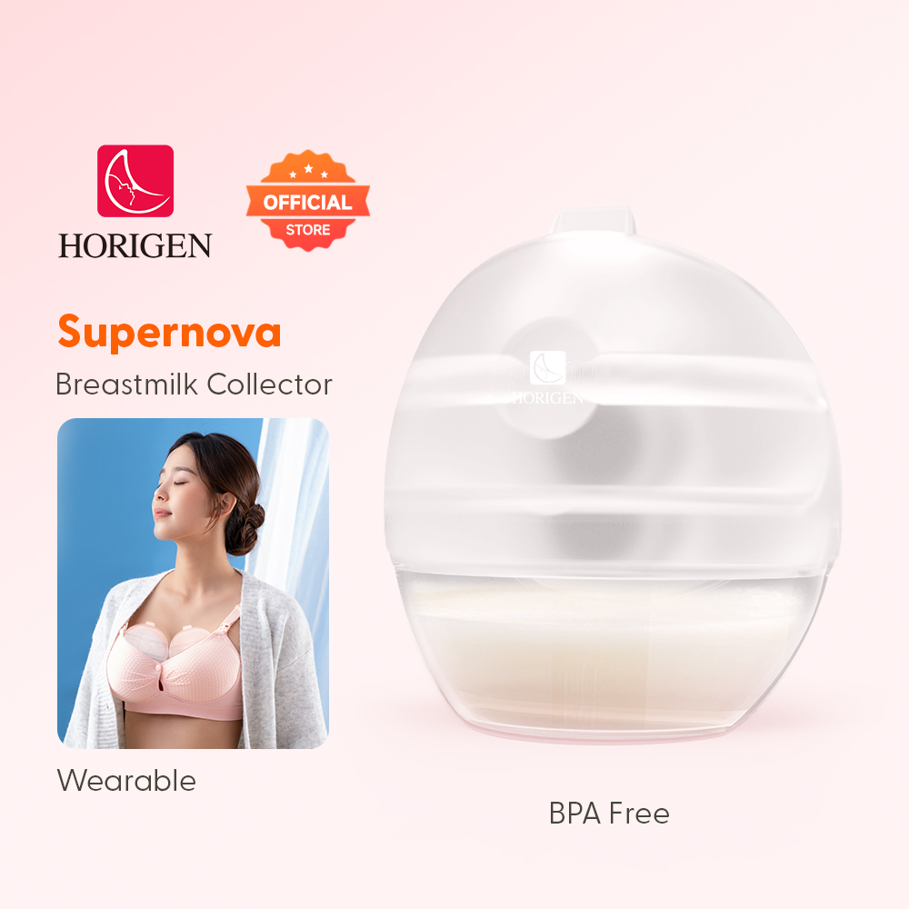 Horigen Supernova wearable milk collector silicone manual breast milk pump