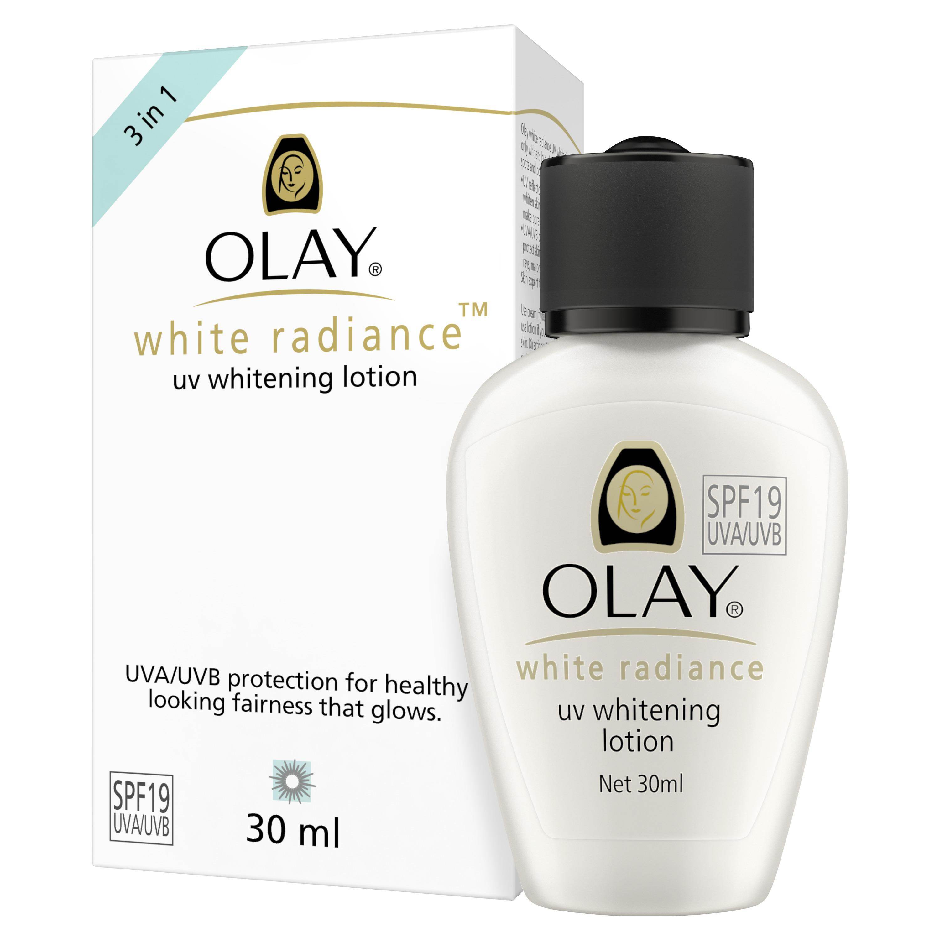 Olay White Radiance UV Whitening Lotion SPF 19 UVA/UVB