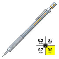 [Weststar TAS] Pentel Graphgear 500 Drafting Pencil / Mechanical Pencil (0.3 0.5 0.7 0.9mm)