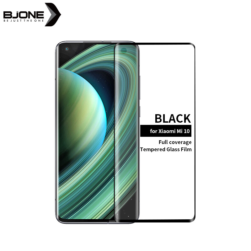 Miếng dán kính cường lực che phủ toàn bộ cho xiaomi mi 10 5g bjone, dành cho xiaomi mi 10s mi 10 pro 5g