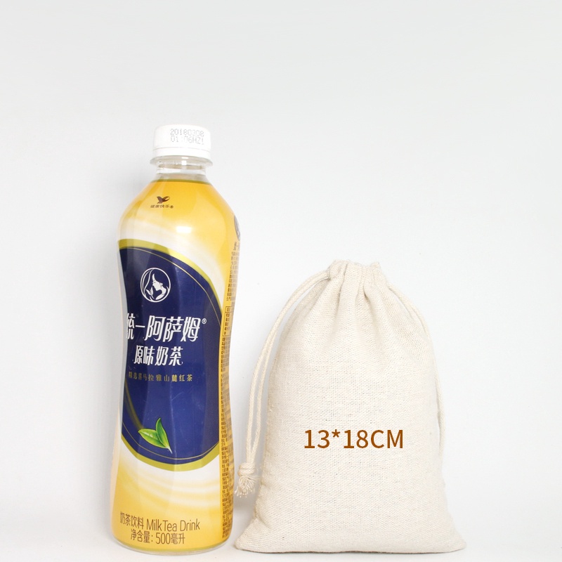 🇲🇾 Drawstring Burlap Pouch Linen Cotton Perfume Candy Grocery Fruit Vegetable Bamboo Charcoal Cloth Stroge Gift Bag