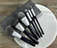 SEPHORA Collection Deluxe charcoal antibacterial makeup brush set