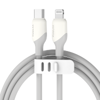 【Buy 1 Get 1 Free】KUULAA For iphone USB C Cable PD 30W USB A 2.4A MFi Certified Cable For iPhone 15/14/13/12/11 AirPods iPad Fast Charging USB C USB A to Lightning Cable Silicone USB