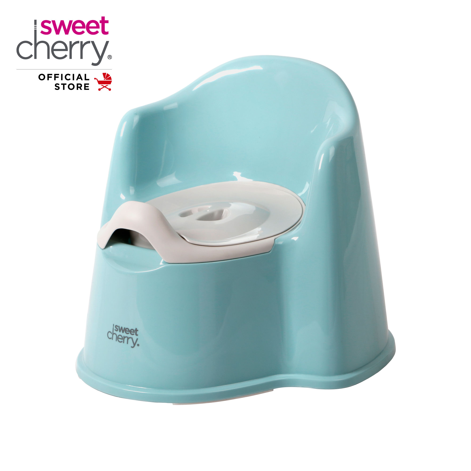 Sweet Cherry SC9902 Rainbow Potty Portable Potty Chair for Boys and Girls Toilet Seat Training (Blue)