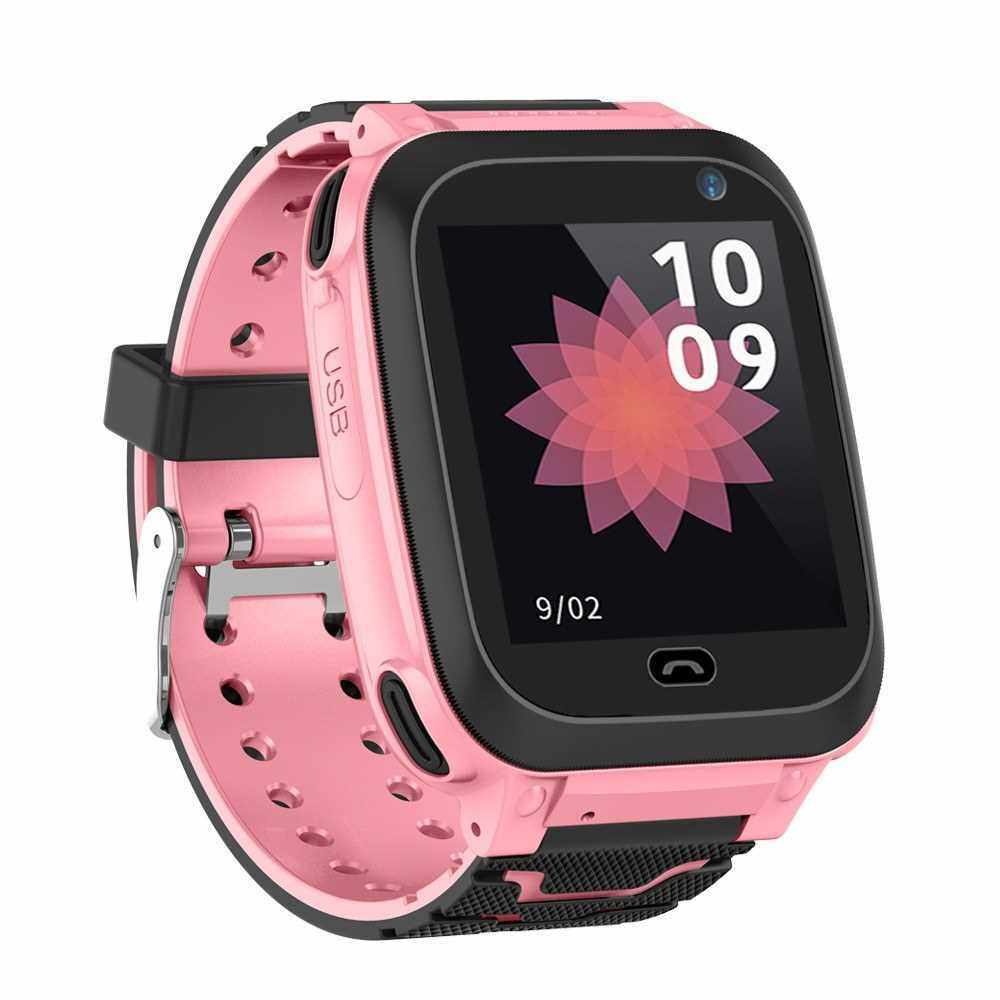 Kids Intelligent Watch with SIM Card Slot 1.44 inch IPX7 Waterproof Touching Screen Children Smartwa