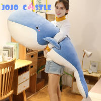 JOJO CASTLE Oversized Soft Whale Marine Animal Doll Toy Pillow Cute Whale Plush Toy Creative Blue Whale Doll Birthday Gift for Children