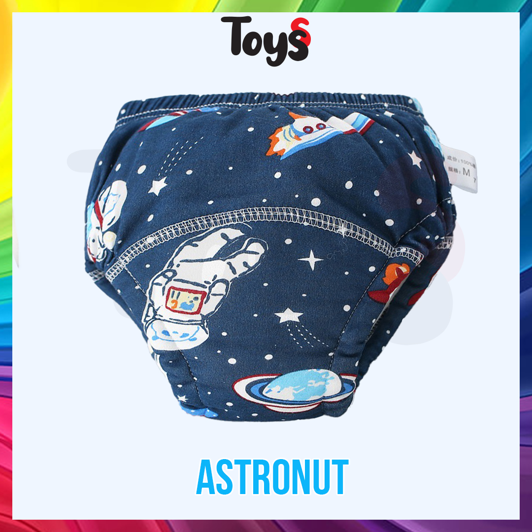 Toyss XL Potty Training Pants 6 Layers Diaper Pants Seluar Besar Potty Train Spender Training Pants Kids 尿裤学习裤尿布裤防尿裤