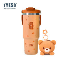 [Limited] TYESO SipaZoo Roamer Tumbler Dual Sip Stainless Steel Temperature Retention (900ml/30oz) TS-01024