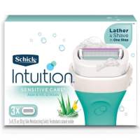 Schick Intuition Plus Women Sensitive Razor Kit Refill
