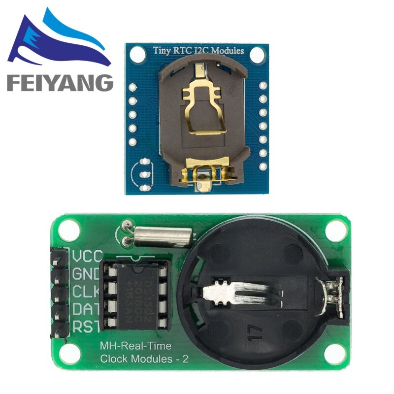 Ds1302 real time clock module cr2032 i2c rtc ds1307 at24c32 real time clock module for avr arm pic without battery