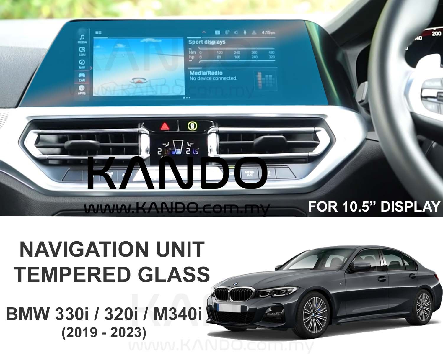 BMW 3 Series Tempered Glass Protector BMW 330i Tempered Glass Protector BMW 330e Tempered Glass Protector BMW M340i Tempered Glass Protector BMW G20 Head Unit Glass BMW 330 GPS Glass Protector BMW G20 Glass Protector