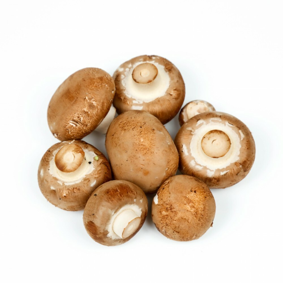 Swiss Brown Mushroom 1kg (sold per pack) Alcofresh 瑞士棕蘑菇 Cendawan Swiss Coklat