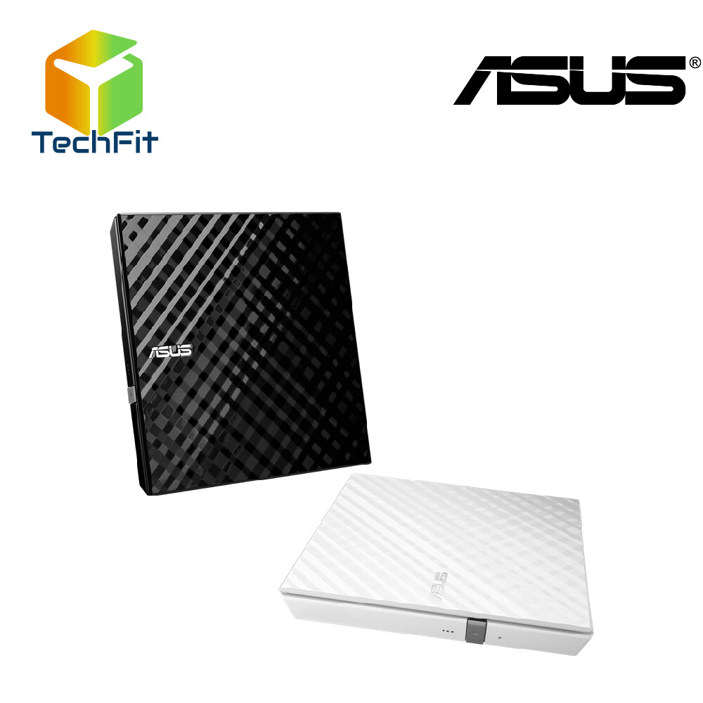 Asus SDRW-08D2S-U Portable 8X DVD Burner for Windows and Mac OS
