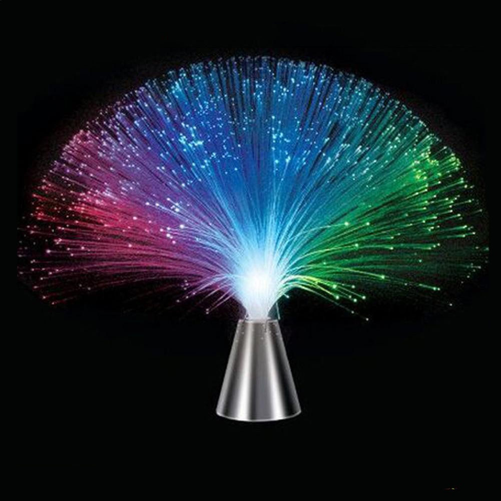 Colorful LED Fiber Optic Lights Star Sky Festival Atmosphere Night Lamp Interior Wedding Party Christmas Decoration
