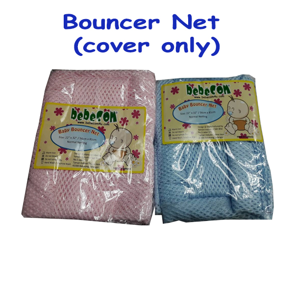 READY STOCK ~ Dismantle-able Baby Large Bouncer Net (UNTUK BOUNCER BEBECOM ONLY)