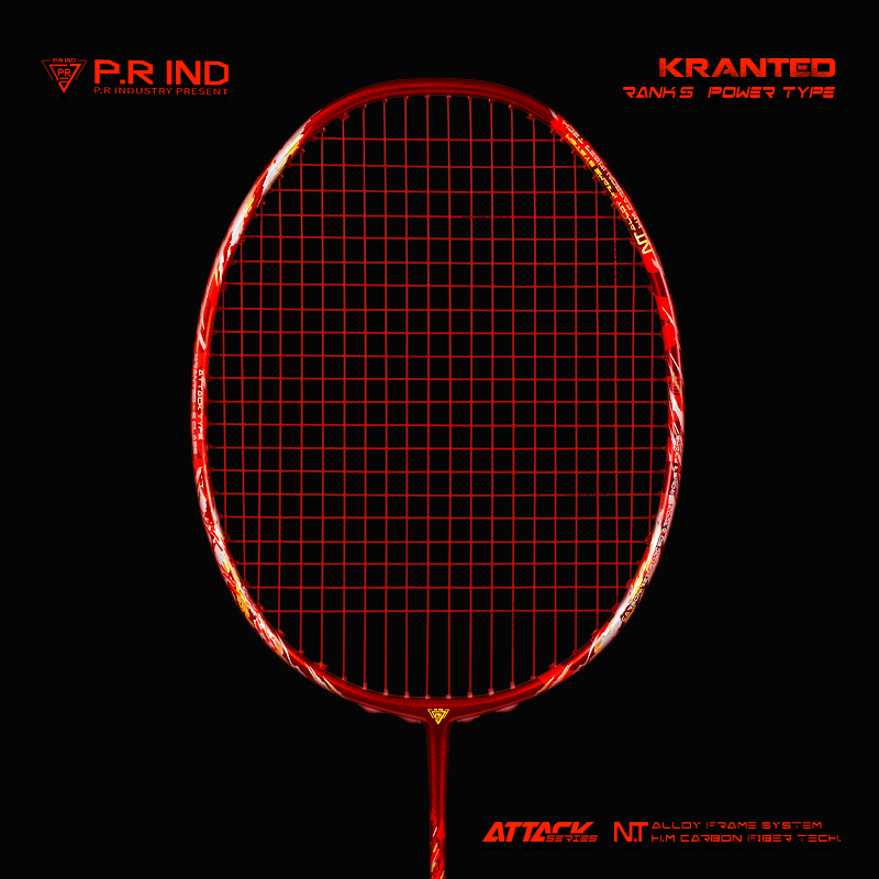 P.R IND KRANTED-S BADMINTON RACQUET (PR)