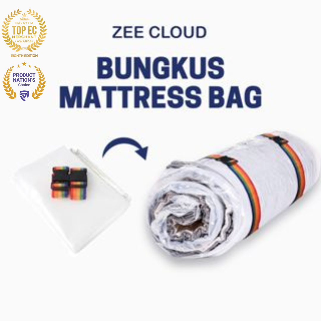 Zee Cloud Bungkus Mattress Bag (200cm x 250cm) / For Moving Houses / Easy to Use/Reusable/Double Seals/Quality Product