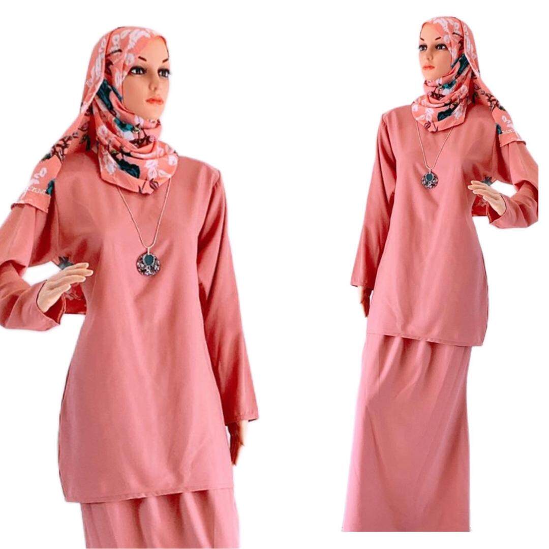New Collection BAJU KURUNG /PLAIN/READY STOCK pink 2020 New Collection BAJU KURUNG /PLAIN/READY STOCK pink 2020
