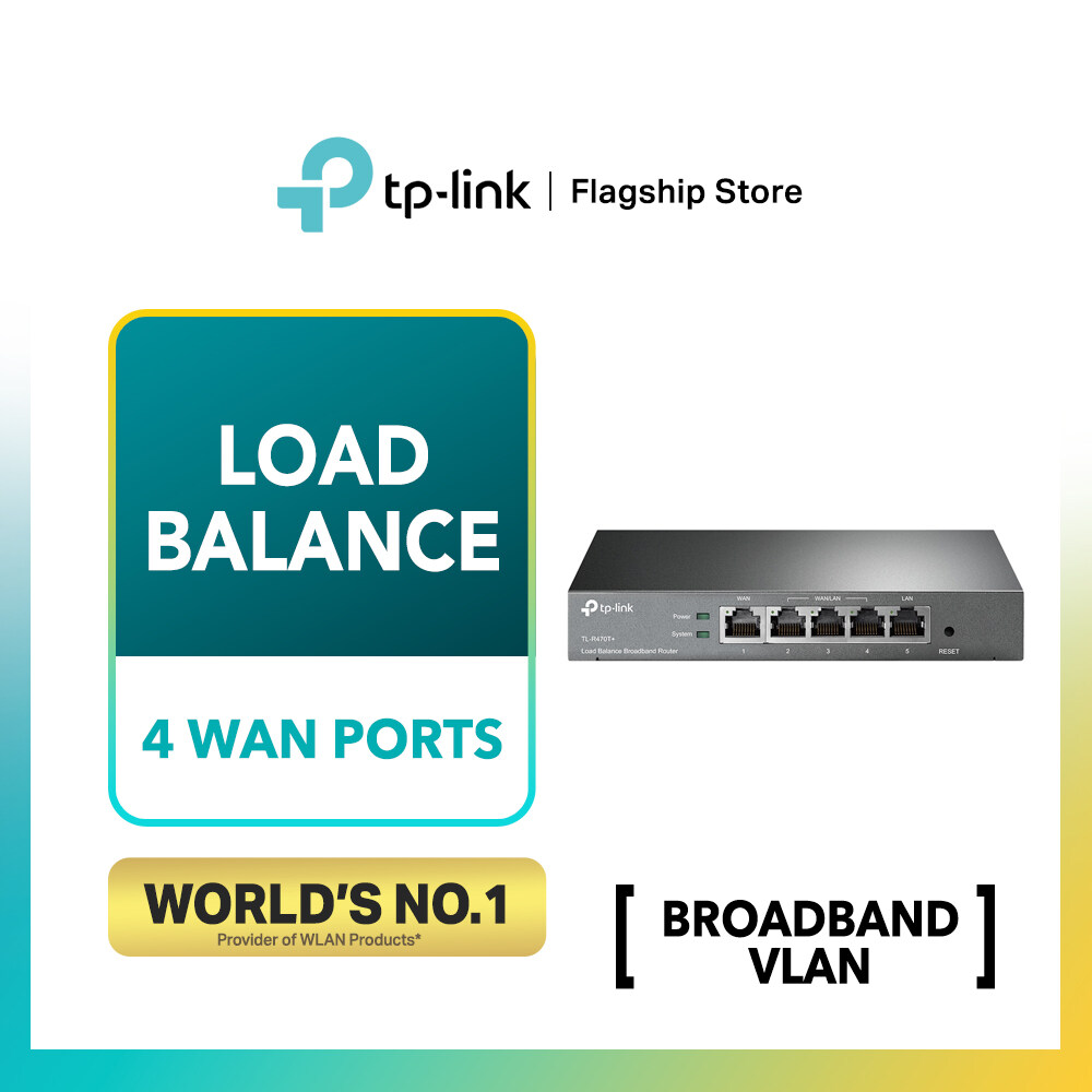 TP-LINK TL-R470T+ Load Balance Broadband Router