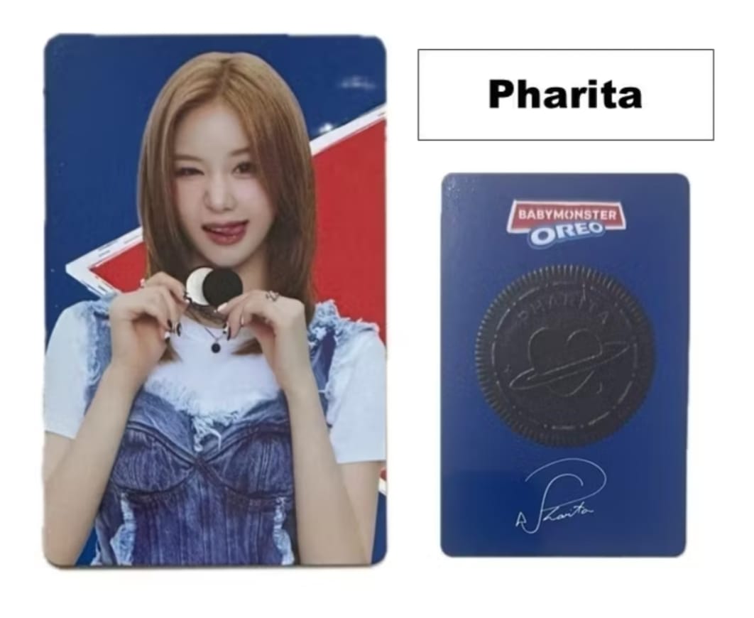 [READY STOCK]Babymonster Oreo Photocards Collectibles - Limited Edition