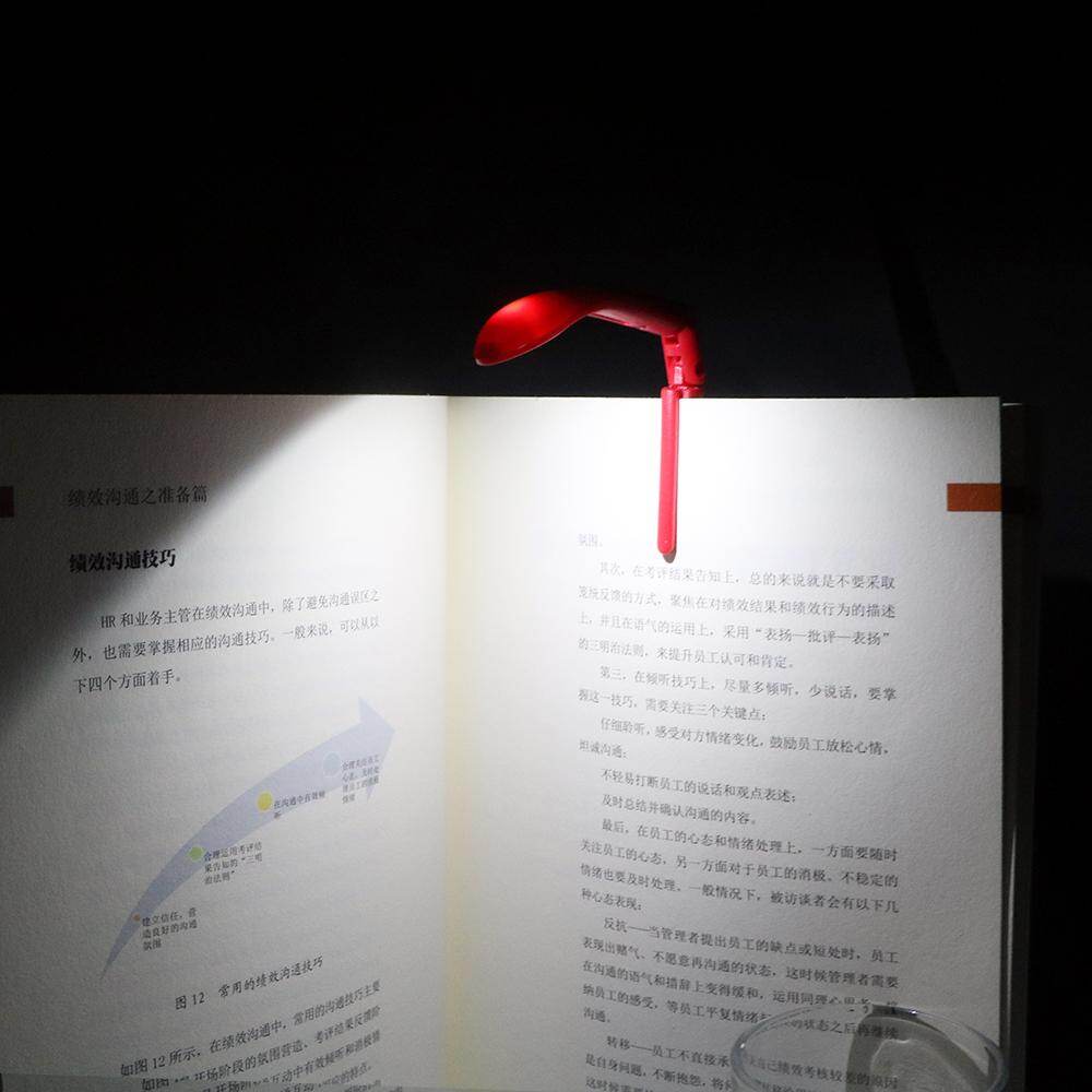 Đèn đọc sách dạng kẹp có pin đèn led đọc sách gấp gọn cho máy đọc sách kindle đèn đọc sách ban đêm linh hoạt có thể điều chỉnh