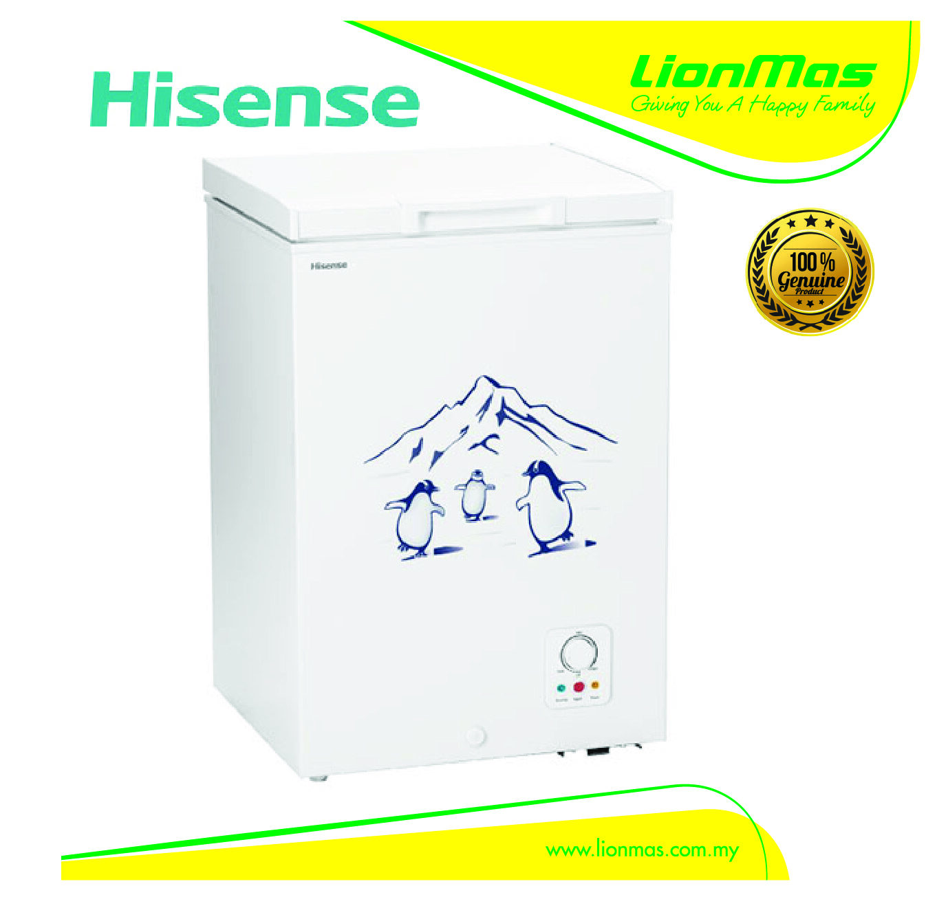Harga Peti Ais HISENSE 130L FREEZER FC130D4BW FREE SHIPPING This Month Harga Peti Ais HISENSE 130L FREEZER FC130D4BW FREE SHIPPING This Month