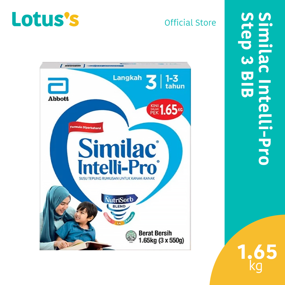 Similac Intelli-Pro 3 1.65 Kg BIB (1-3years)