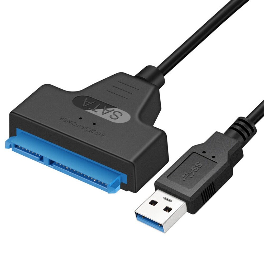 USB To Sata Adapter Sata USB 3.0 Adapter Sata Cable Suport 2.5inch or 3.5 Inch External SSD HDD Hard Drive Dual USB Sata Cable