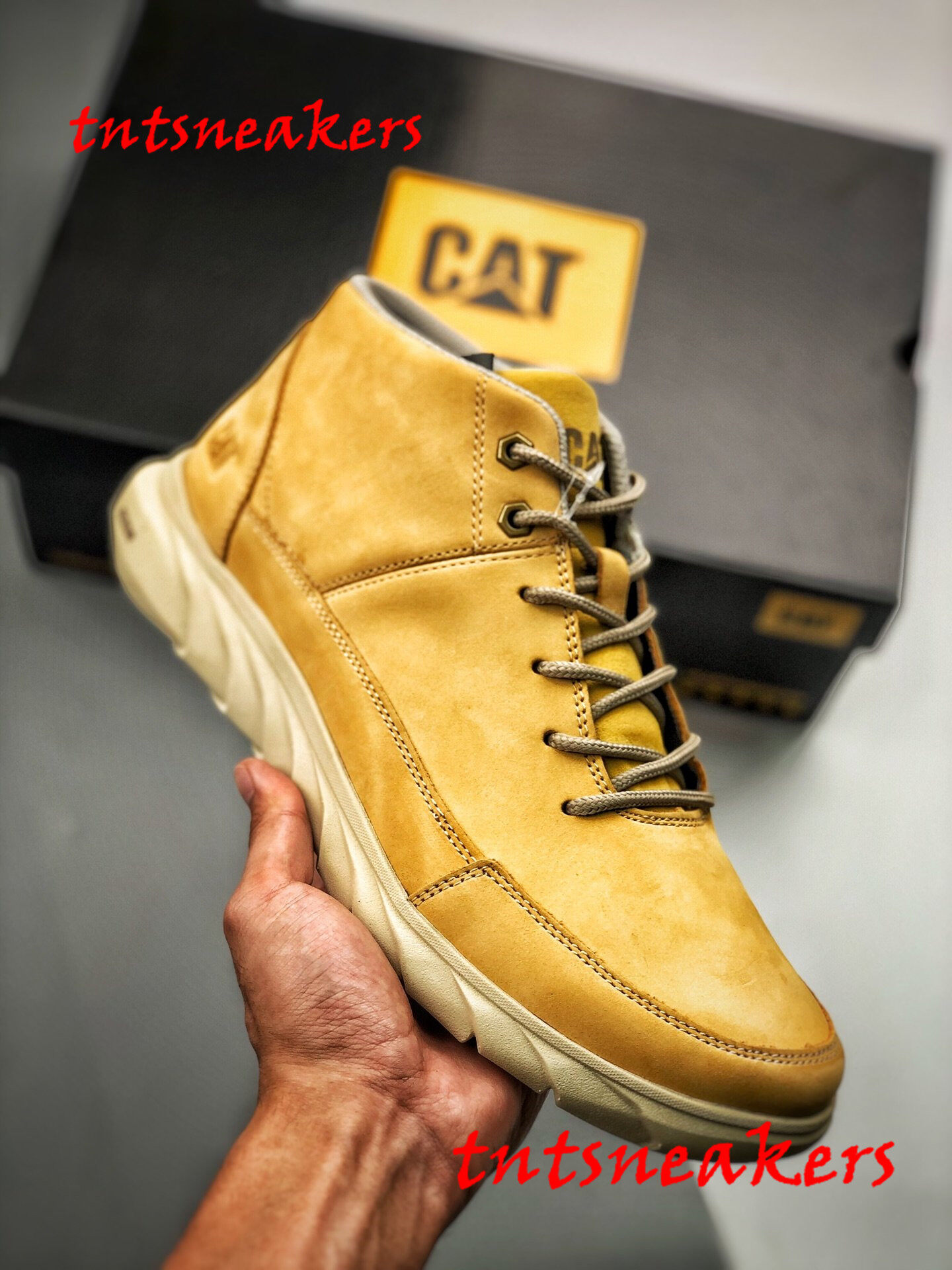 Original_Caterpillar_Men_FOOTWEAR_Work_Genuine_Leather_Boot