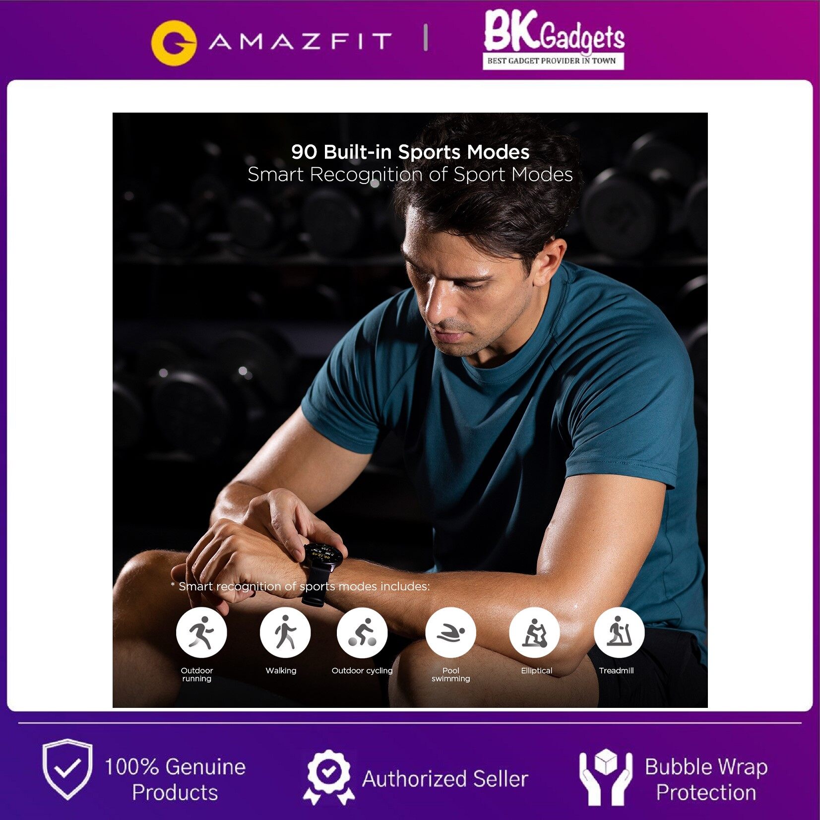 AMAZFIT GTR 2e Fitness Smartwatch [ Global Version ]
