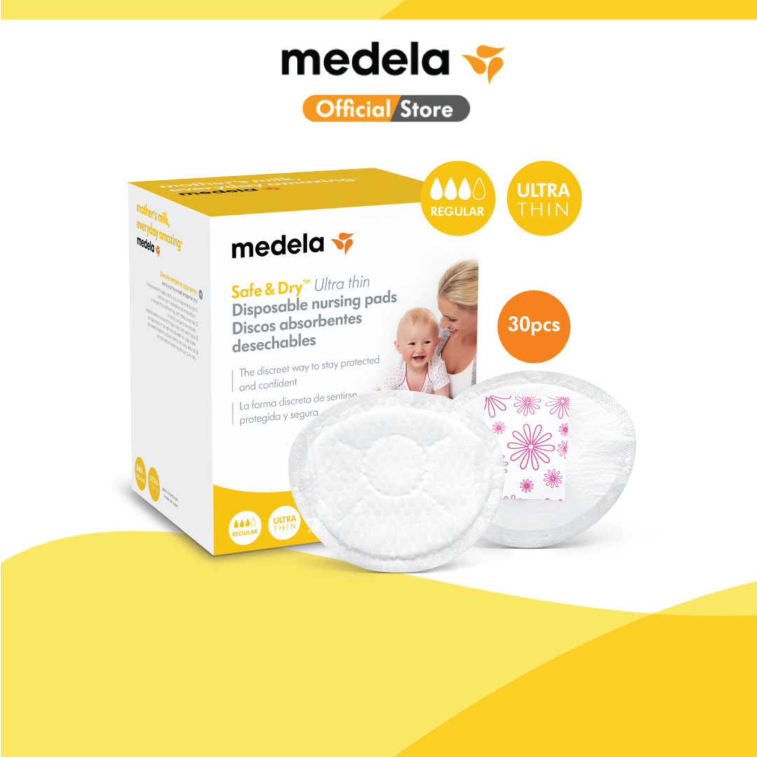 Breast Pad | Medela Ultra Thin Disposable Nursing Pads (30 pcs) - Less than 2mm thickness