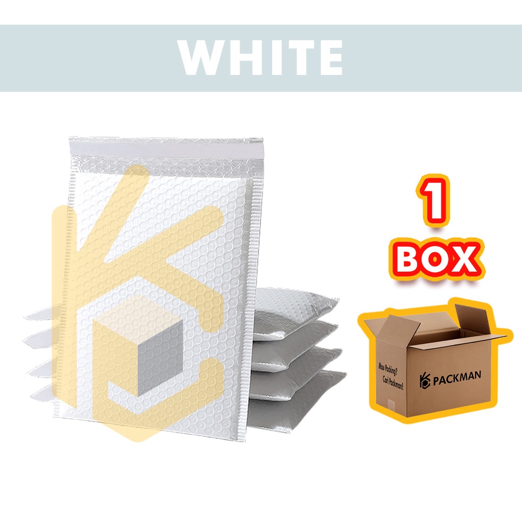 PACKMAN BOX Bubble Envelope 13sizes Bubble Mailer Padded Envelope With Bubble Wrap Envelope Parcel Bag Courier Bag