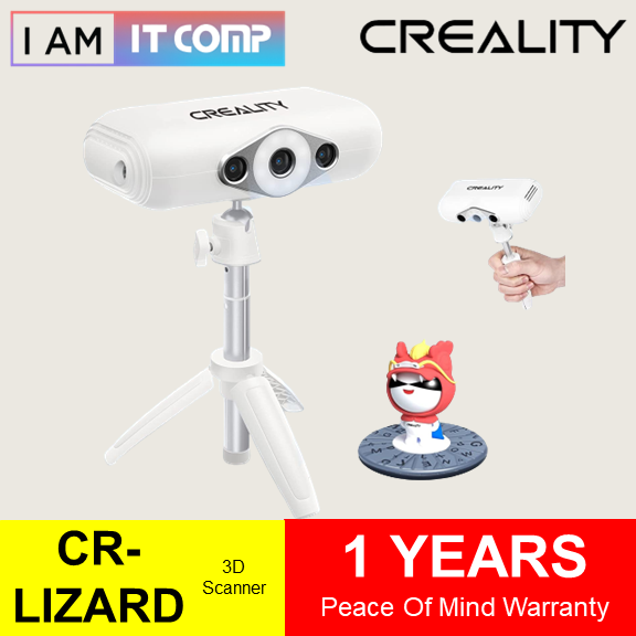 CREALITY Creality CR-Scan Lizard 3D Scanner , Up to 0.05mm Accuracy, Black Object Scanning - Premium Set