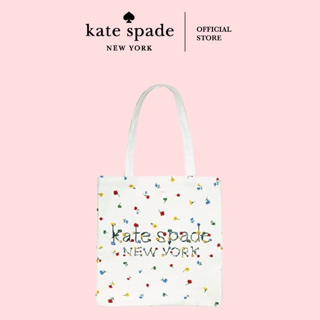  Kate Spade New York Canvas Tote Bag for Women, Cute