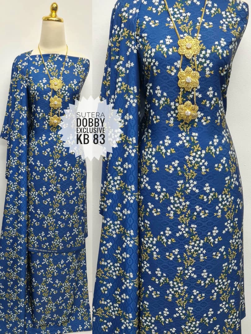 KAIN PASANG CORAK TERBARU MURAH SUTERA DOBBY MUSLIMAH by kainonlinemurah