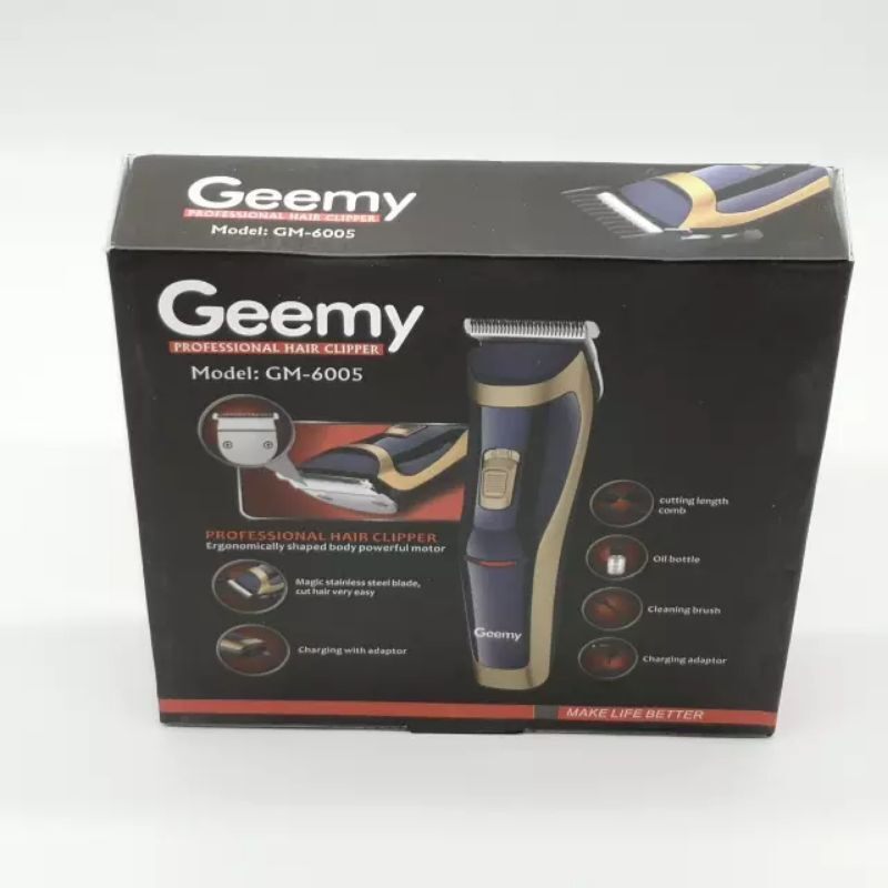 [ReadyStock] ***READY STOCK*** GM-6005 RECHARGEABLE HAIR CUTTER MESIN ( GUNTING RAMBUT WITH CHEAPEST PRICE GUARANTEED