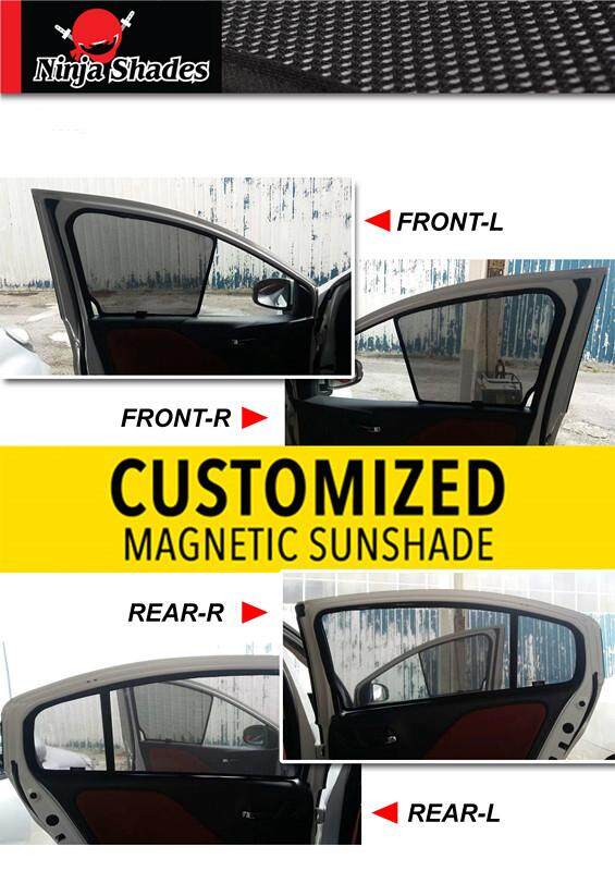 Isuzu MUX Magnetic Ninja Sun Shade (9pcs)