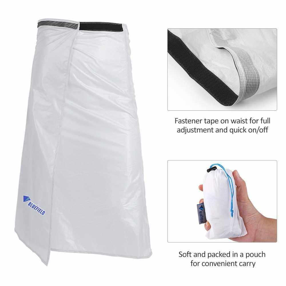 Ultra Light Thin Rain Skirt Waterproof Kilt Rain Pants Packable