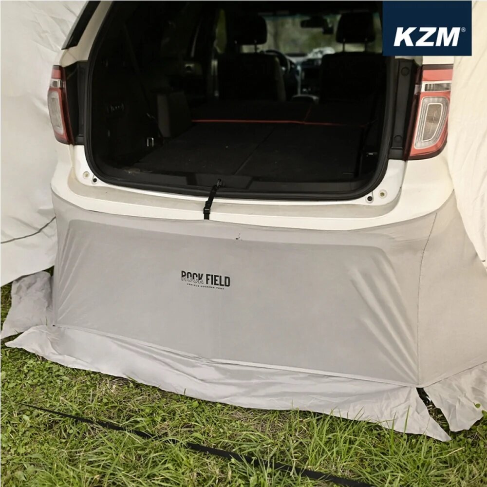 KZM Rock Field Car Camping Tent - White [Imported from Korea]