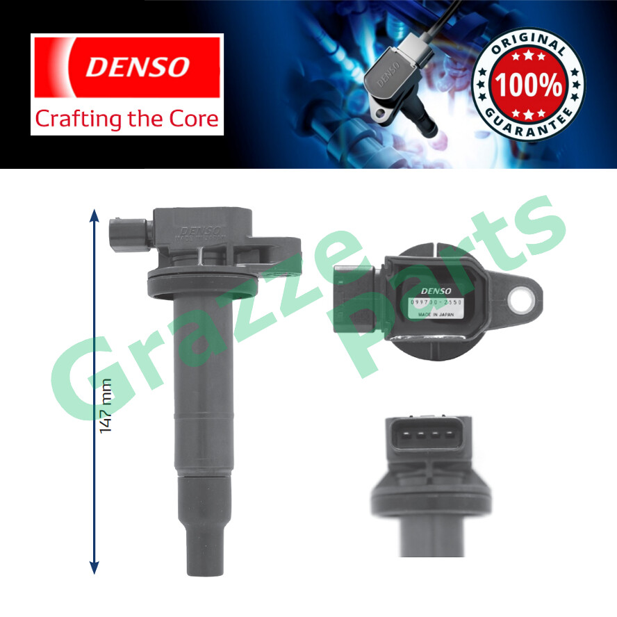 Denso Ignition Coil 099700-2550 for Toyota Vios NCP42 NCP93 NCP150
