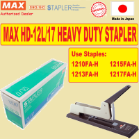 MAX HD-12L/17 Heavy Duty Stapler Use Staples 1210FA-H / 2310 1213FA-H / 2313 / 1215FA-H / 2315 1217FA-H / 2317