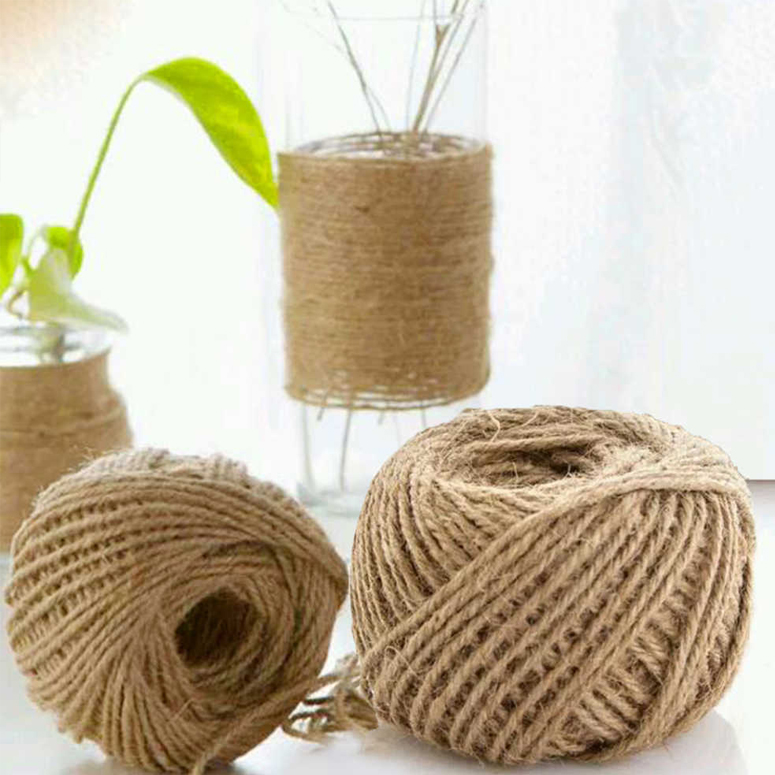 [Ready Stock] 10meter x 2mm Hemp Rope DIY 麻绳 Decorative Natural Rope Jute Twine Tali Guni