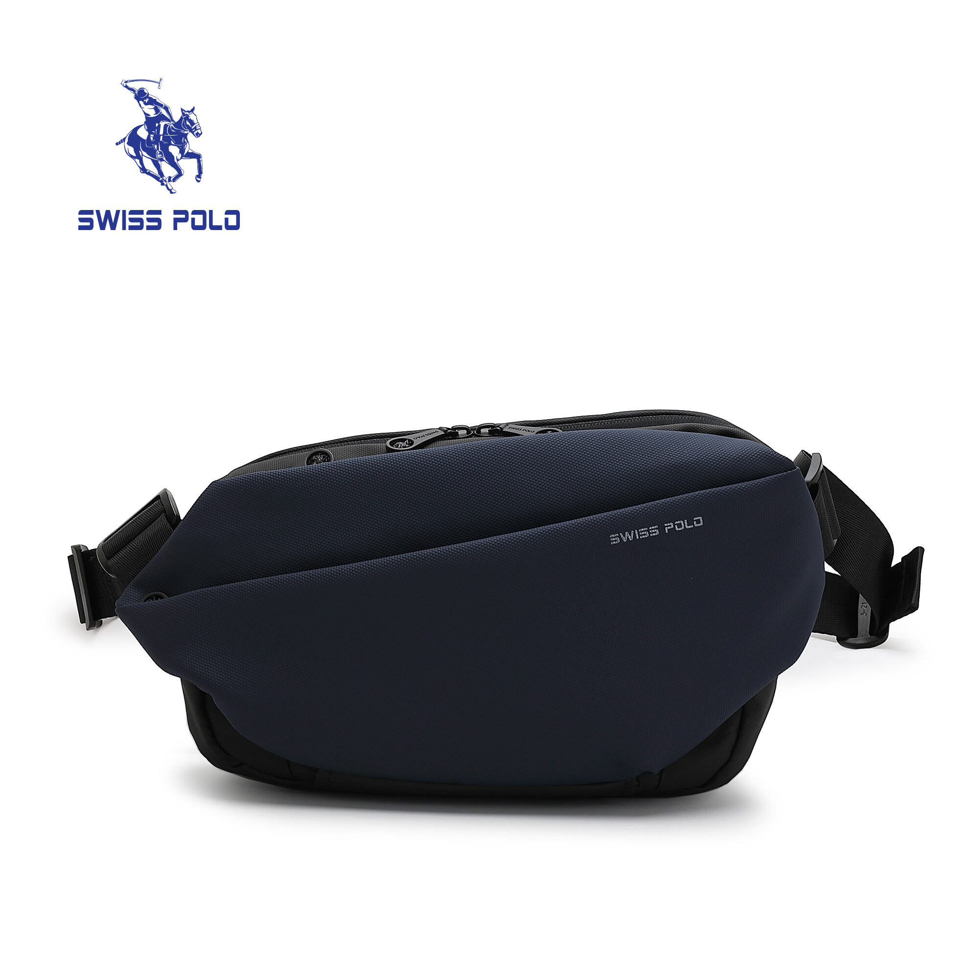 SWISS POLO Chest Bag/Sling Bag SYF 5010-2 NAVY BLUE